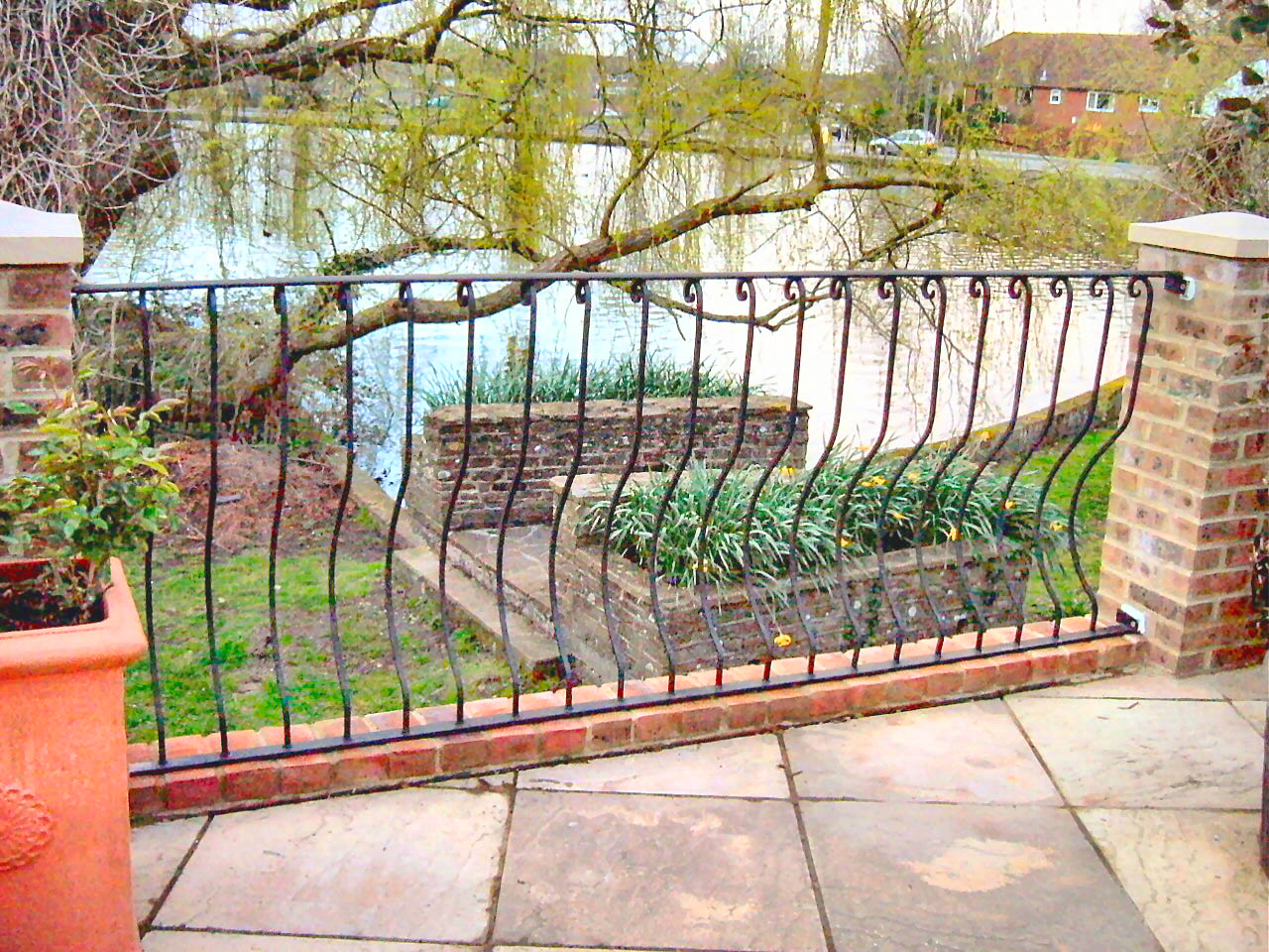 Wrought iron railings - Ironworks Crawley