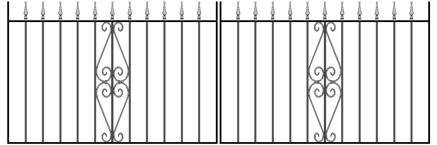 wrought iron Driveway Entrance gates Ironworks Crawley