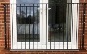 Juliet balcony railing,